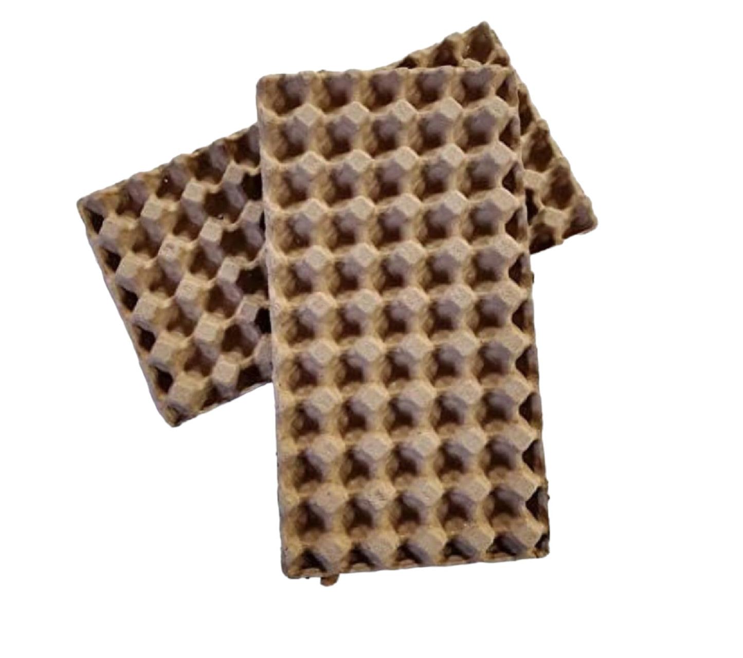 10Pk Quail Papier Mache Egg Trays - Each Tray Holds 50 Eggs