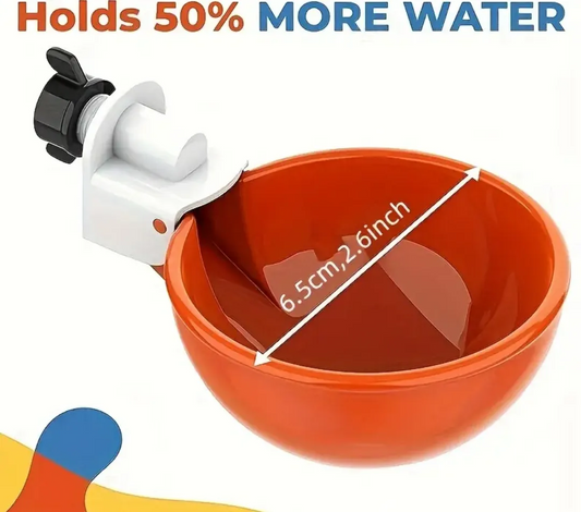 Automatic Watering Cups - For Low Pressure/Gravity Watering System (5ct)