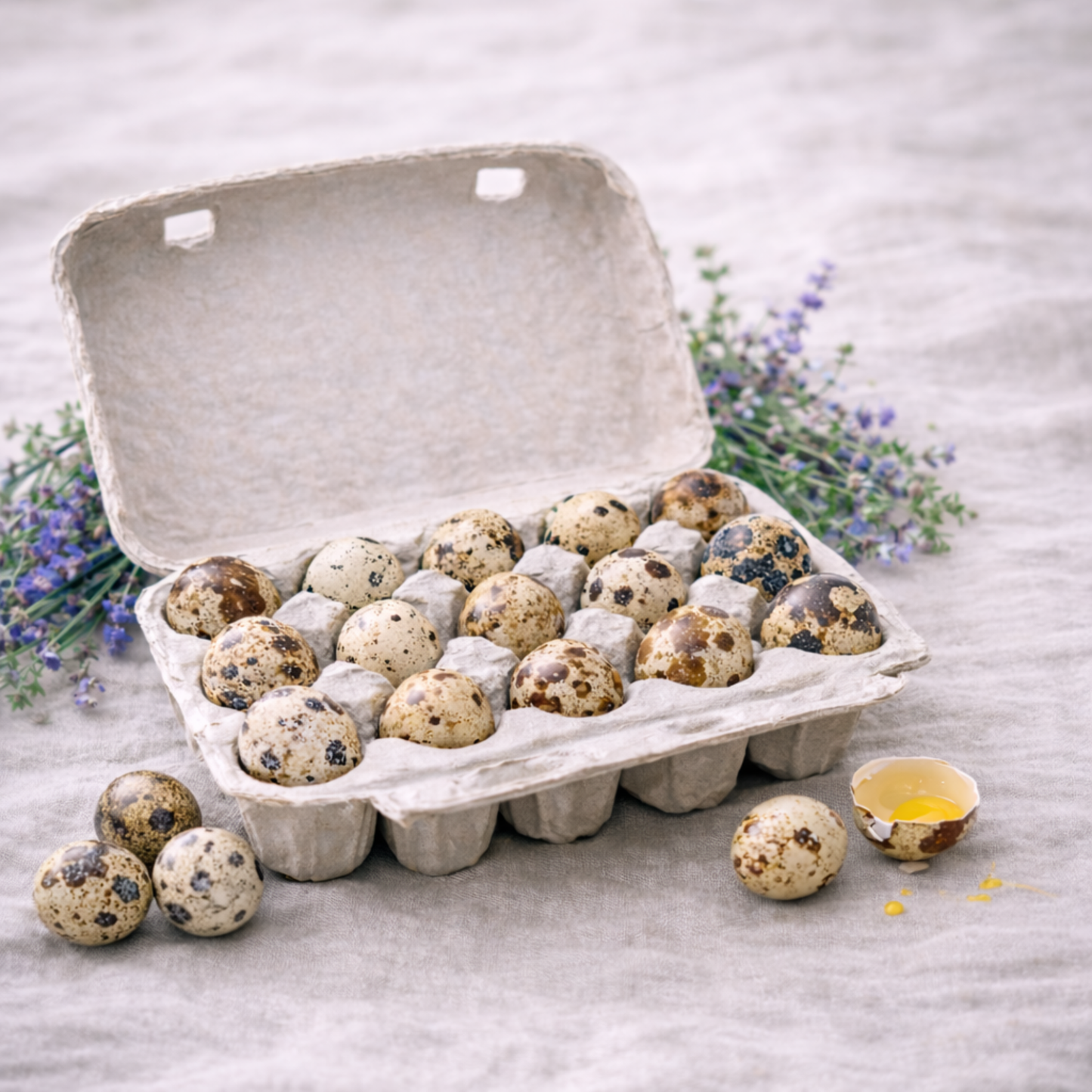 FARM FRESH Quail Eggs *Laid in the U.S.* Hormone Free; Non-GMO - Daily Bread Homestead