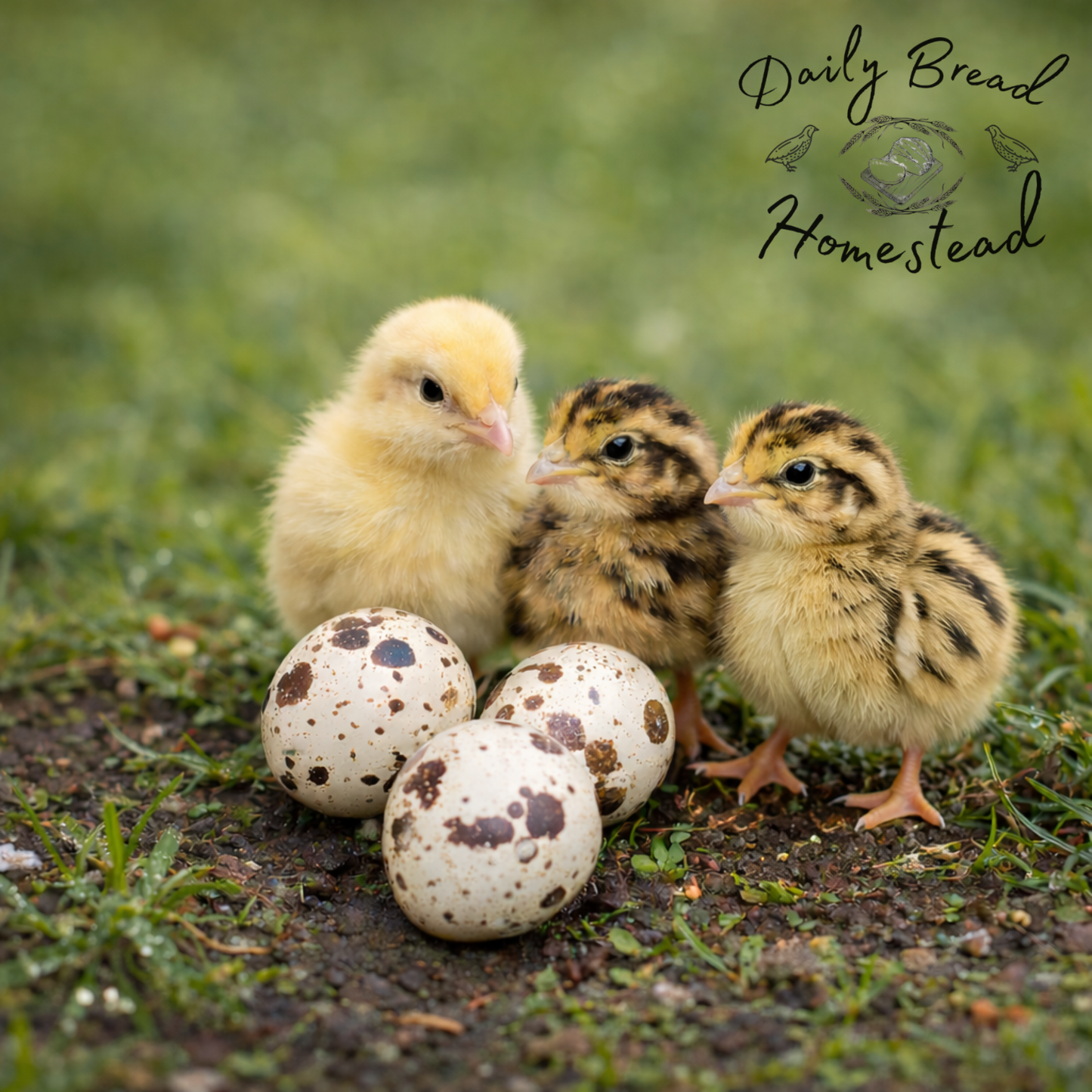 Coturnix Quail Fertile Hatching Eggs - 12ct + Extras Daily Bread Homestead