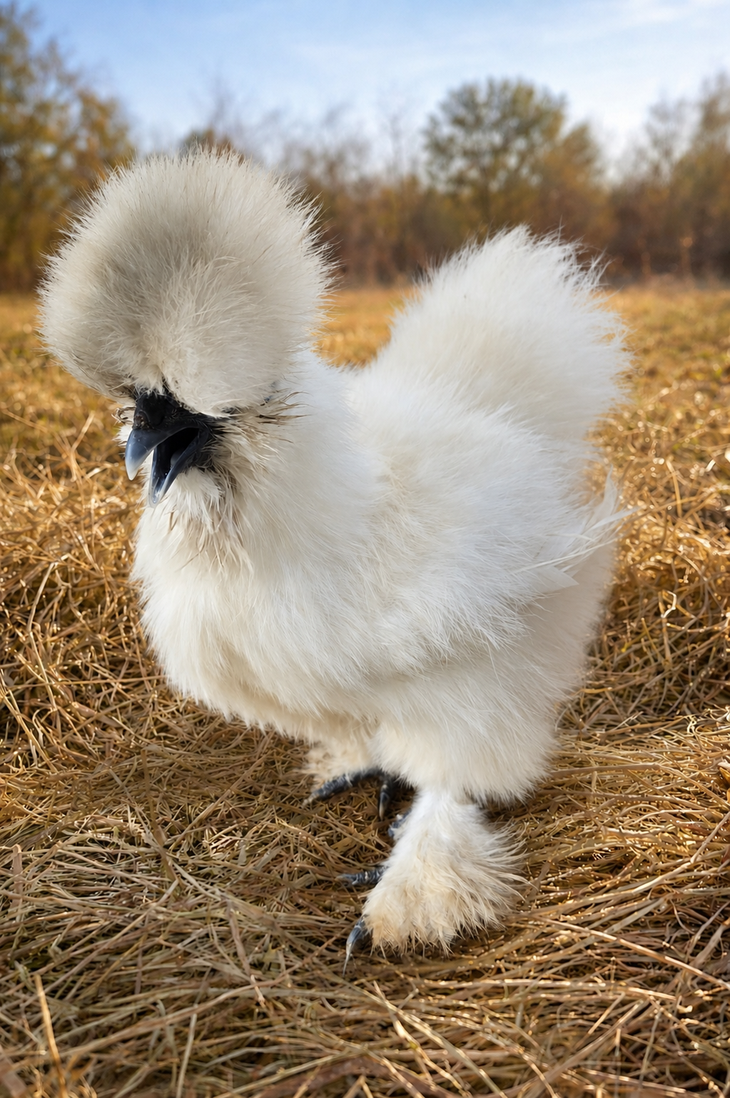 Silkie Fertile Hatching Eggs - 3 Count - Color Variety!